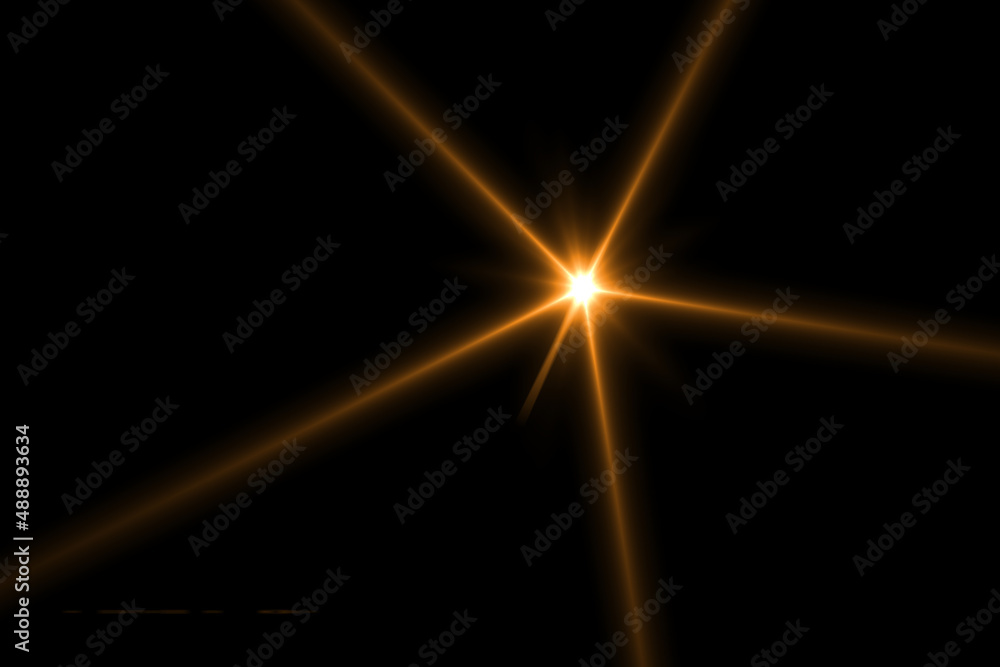 lens flare effect on black background lens flare effect on black background