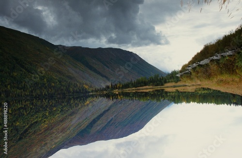 Alaskan Lake reflection