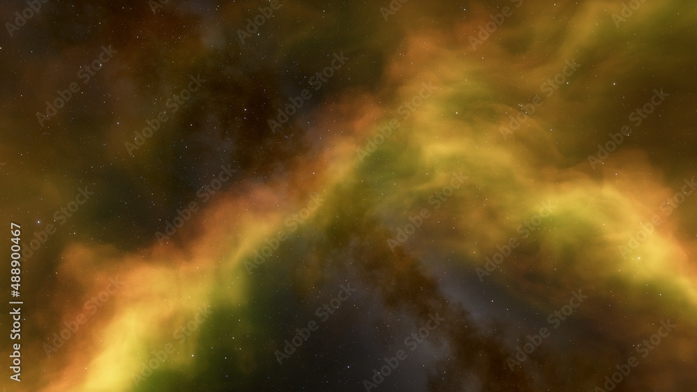 nebula gas cloud in deep outer space, science fiction illustrarion, colorful space background with stars 3d render nebula gas cloud in deep outer space, science fiction illustrarion, colorful space background with stars 3d render