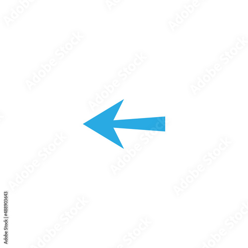 Arrow icon design template vector isolated illustration