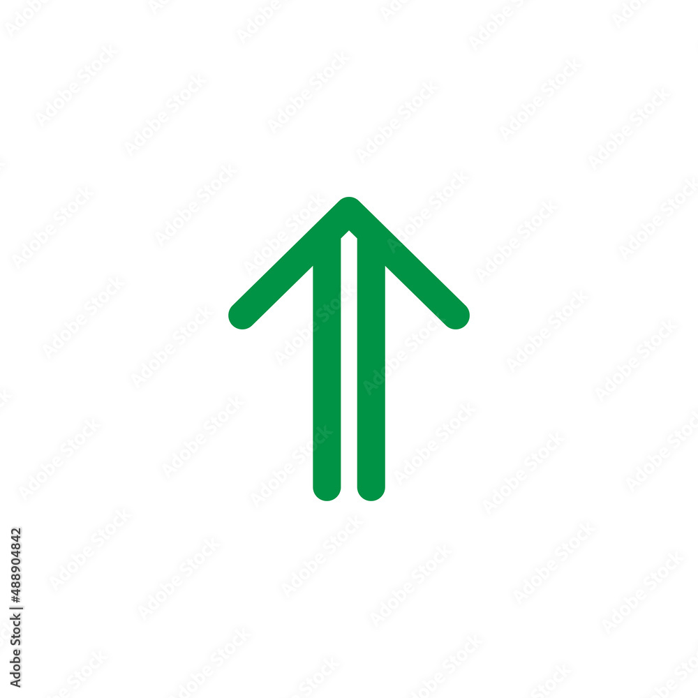 Arrow icon design template vector isolated illustration Arrow icon design template vector isolated illustration