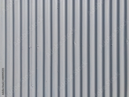 Texture of gray galvanised iron for background