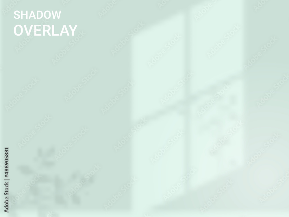 Window shadow overlay effect indoor background Window shadow overlay effect indoor background