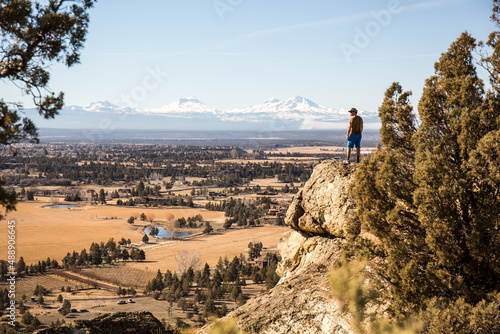 Looking out