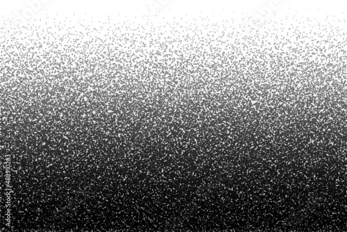 Dotwork gradient pattern vector background.