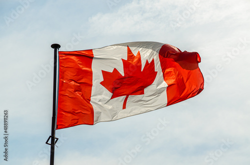 Canadian flag photo