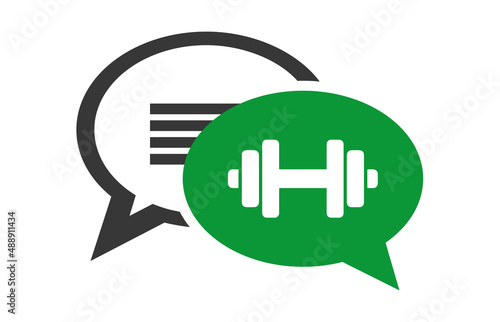 Logo salle de sport.