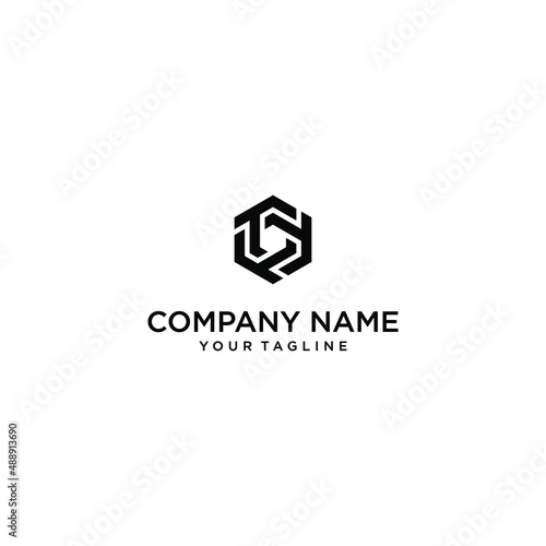 Free Download HEXAGON LETTER T SIMPLE MODERN LOGO CONCEPT - GFXLoad
