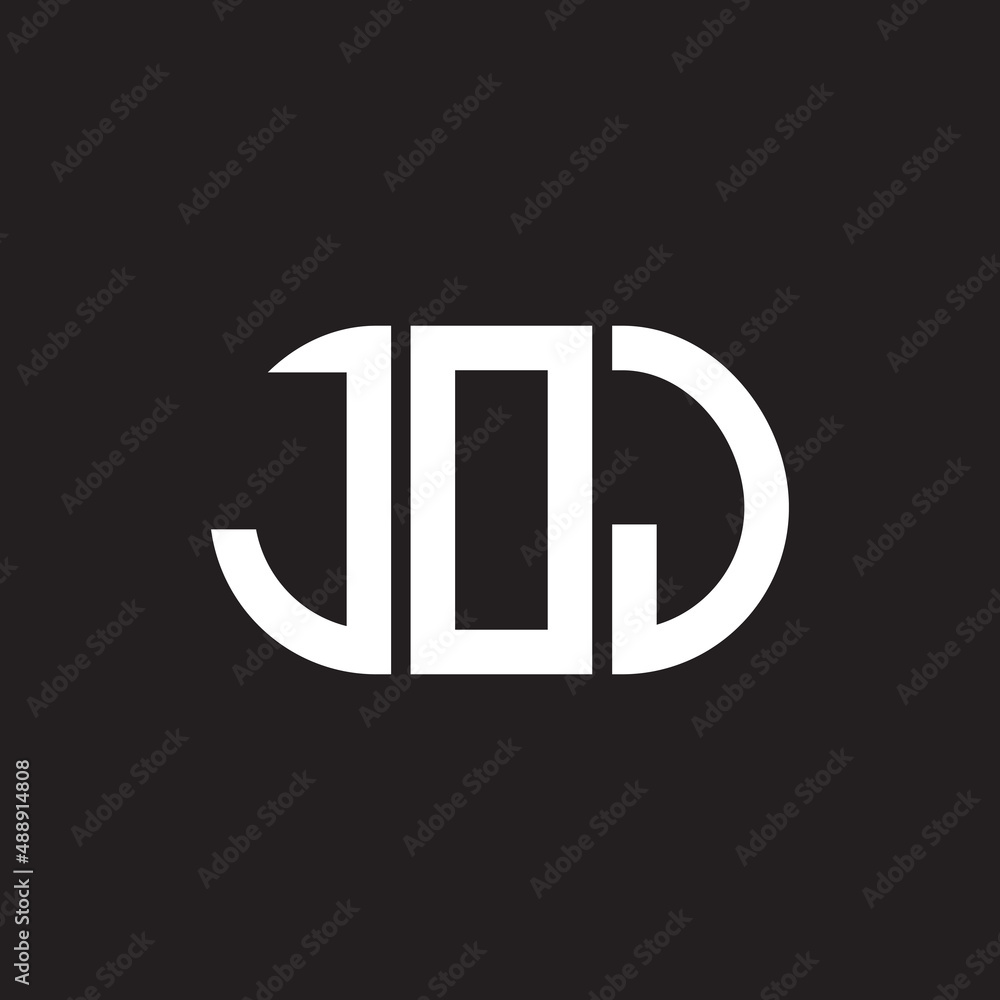 JOJ letter logo design on black background. JOJ creative initials letter logo concept. JOJ letter design. JOJ letter logo design on black background. JOJ creative initials letter logo concept. JOJ letter design.
