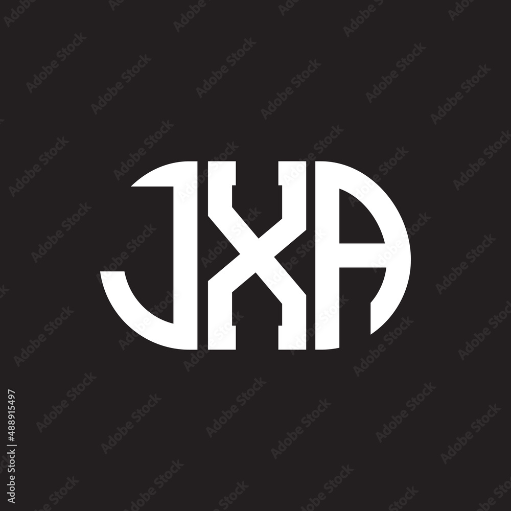 JXA letter logo design on black background. JXA creative initials letter logo concept. JXA letter design. JXA letter logo design on black background. JXA creative initials letter logo concept. JXA letter design.