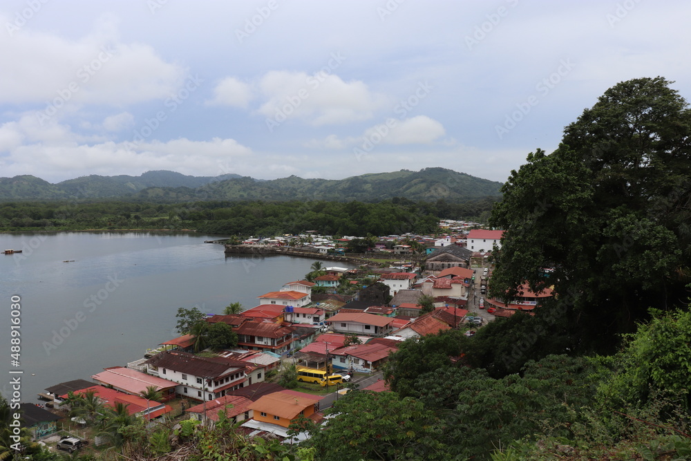 view of the city of colon