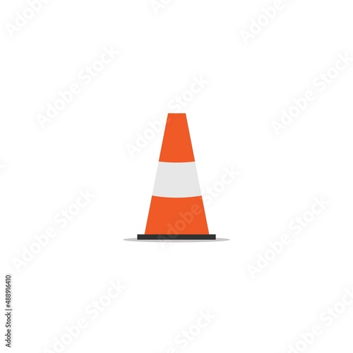 Traffic Icon orange Cone