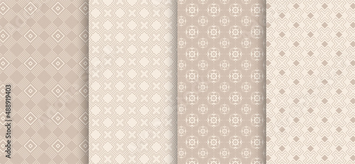 Set of seamless patterns