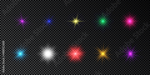 Light effect of lens flare