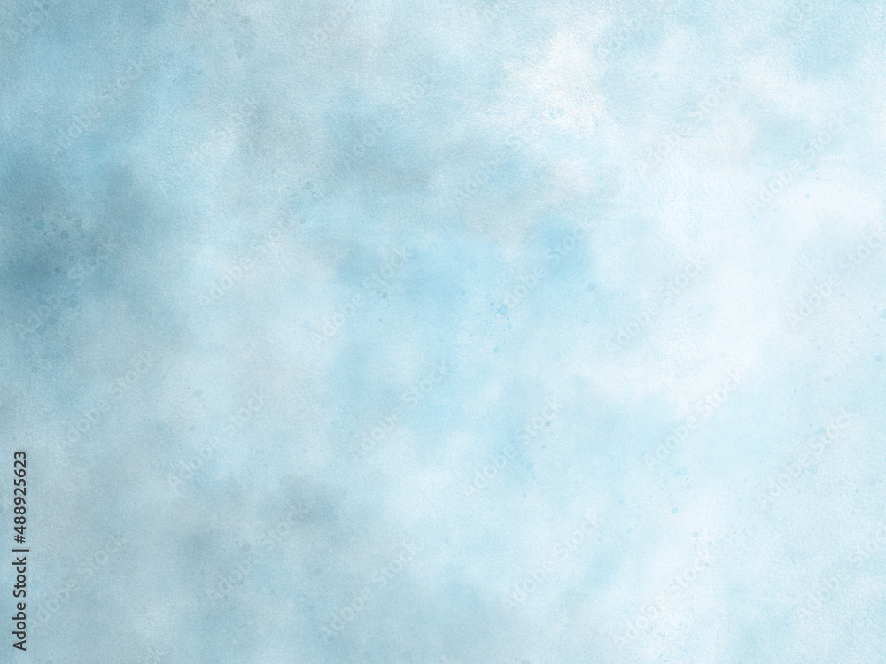 Watercolor abstract blue background. Hand drawn illustration Watercolor abstract blue background. Hand drawn illustration