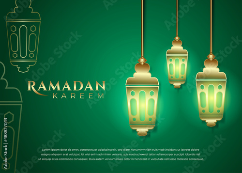 Ramadan Kareem Background It is suitable for industry, companies and communities and is easy to use in various media