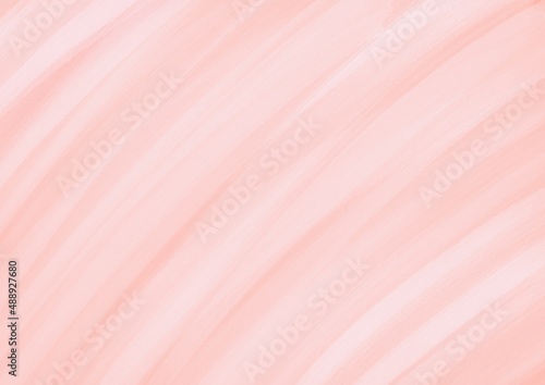 Abstract art background pink and rose colors with soft gradient. Pearl pastel watercolor painting on canvas.