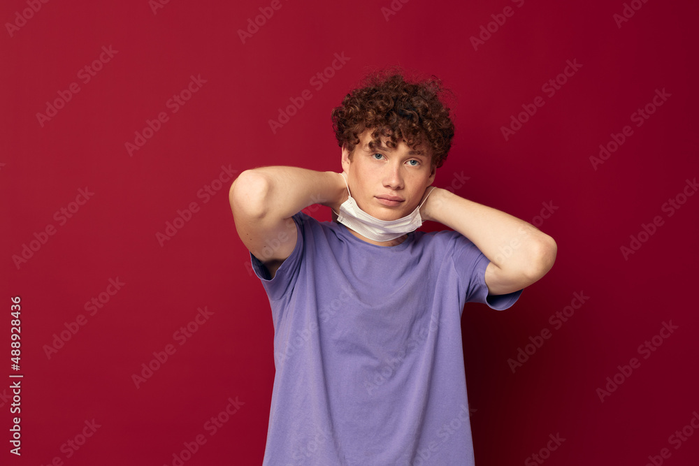 kinky guy red hair protective mask disease protection Lifestyle unaltered kinky guy red hair protective mask disease protection Lifestyle unaltered