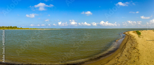 delta of Danube near the zero kilometer in Vilkove, Odessa region of Ukraine