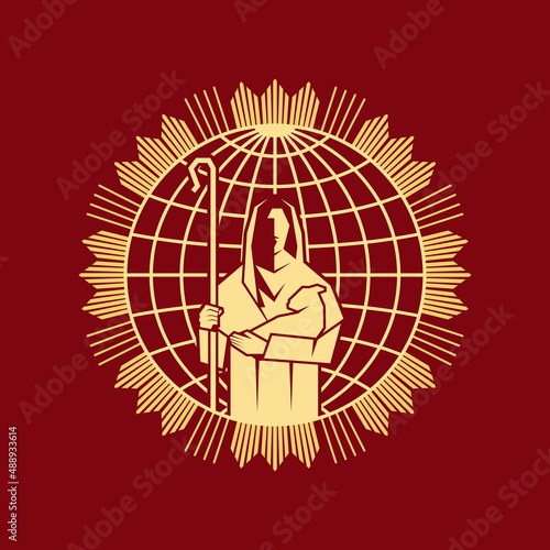 Jesus Christ is the good shepherd and king of the universe.