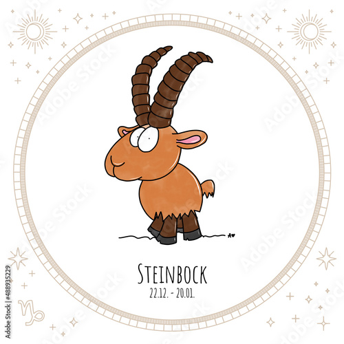 Sternzeichen STEINBOCK (ID: 488935229)