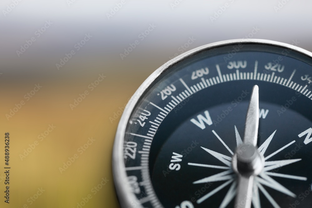 Classic compass for a symbol of tourism, travel, life direction concept. Classic compass for a symbol of tourism, travel, life direction concept.