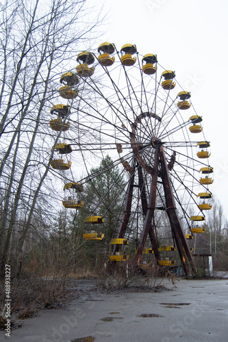 Ferris Wheel Pripyat Ghost Town Chernobyl Ukraine