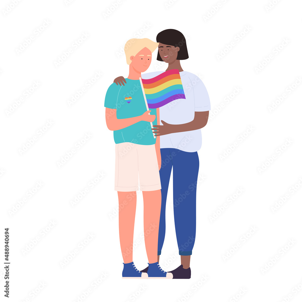 Non traditionally couple and lgbt rights. Homosexual community and ...