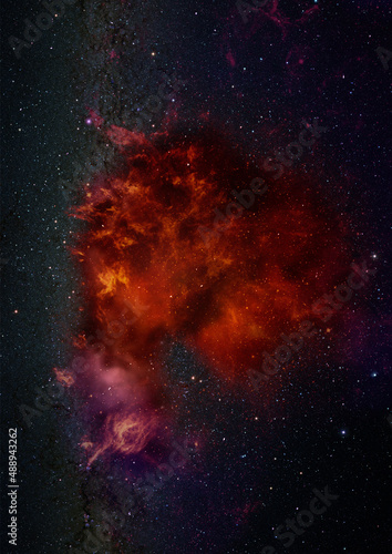 Being shone nebula © Anatolii