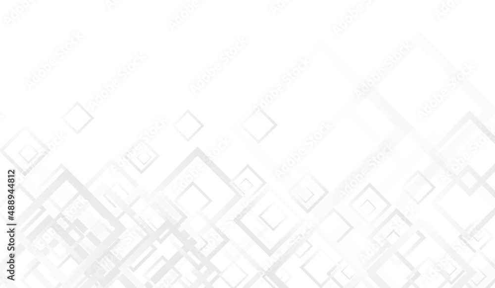Grey Rectangle Architecture Vector Background.