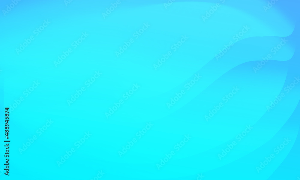 Blue illustration, blue abstract background Gentle gradient texture for wallpapers, postcards, advertising