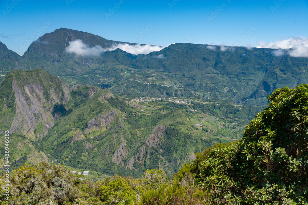 Cirque de Salazie - Point de vue  de Bélouve - Ile de La Réunion