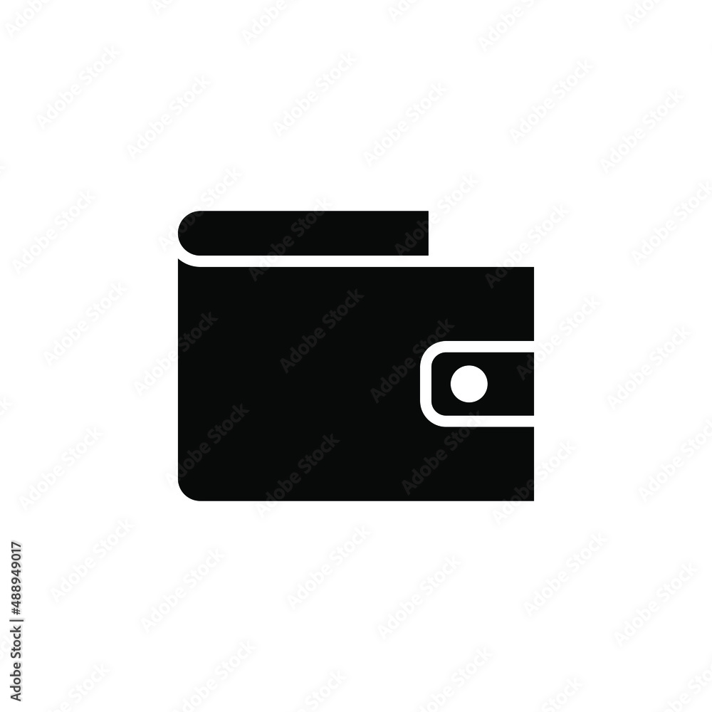 Wallet, Saving, Money Solid Icon Vector Illustration Logo Template. Suitable For Many Purposes. Wallet, Saving, Money Solid Icon Vector Illustration Logo Template. Suitable For Many Purposes.