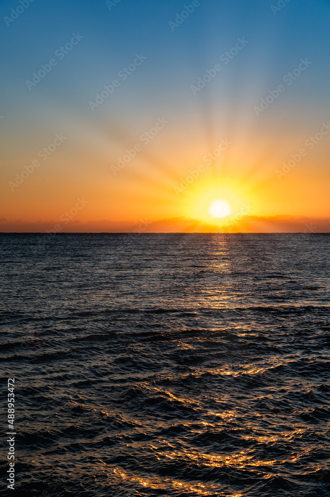 Fototapeta premium 日の出 sunrise