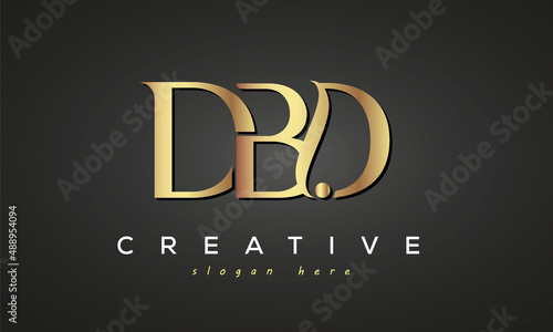 DBD creative luxury logo design photo