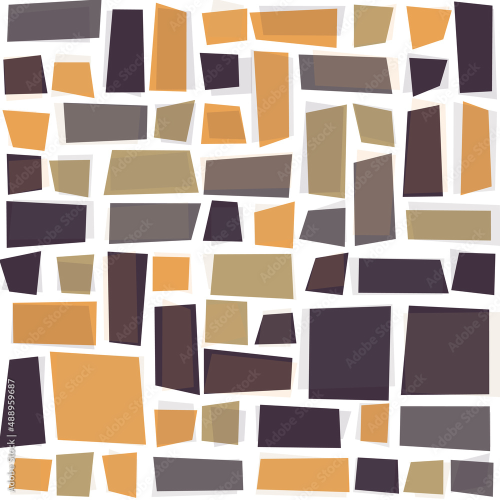 Offset Quads generative art background art illustration Offset Quads generative art background art illustration