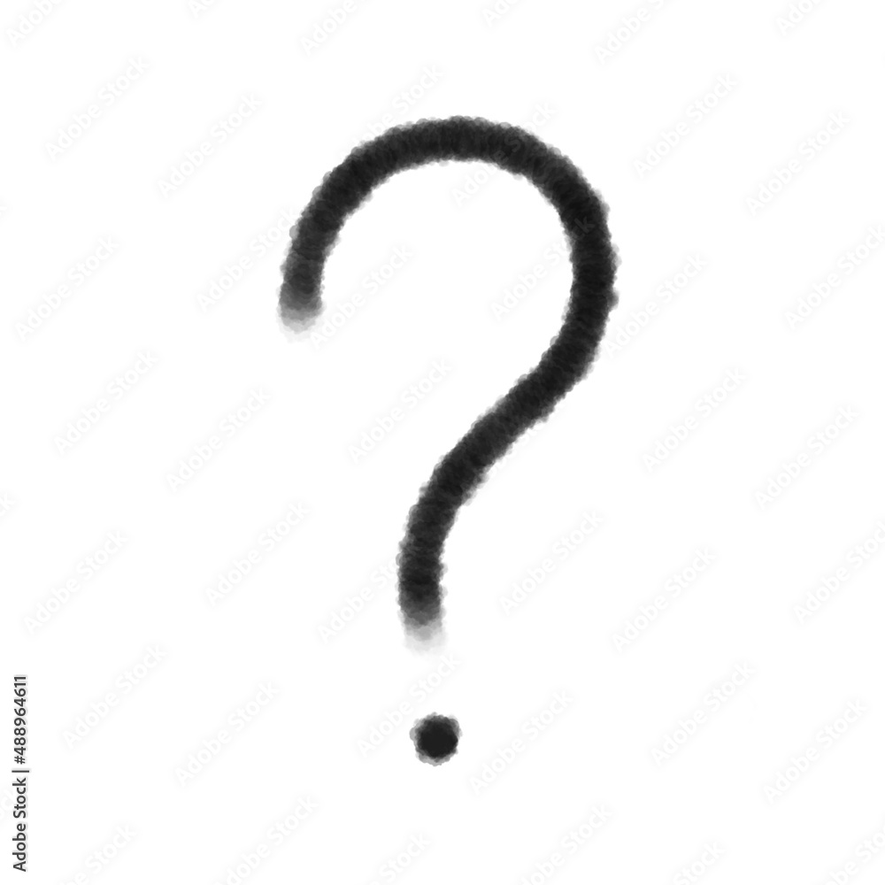 A drawn question mark. Question symbol. Hand-drawn interrogation icons or a sketch for questions. Illustration with doodles. A drawn question mark. Question symbol. Hand-drawn interrogation icons or a sketch for questions. Illustration with doodles.