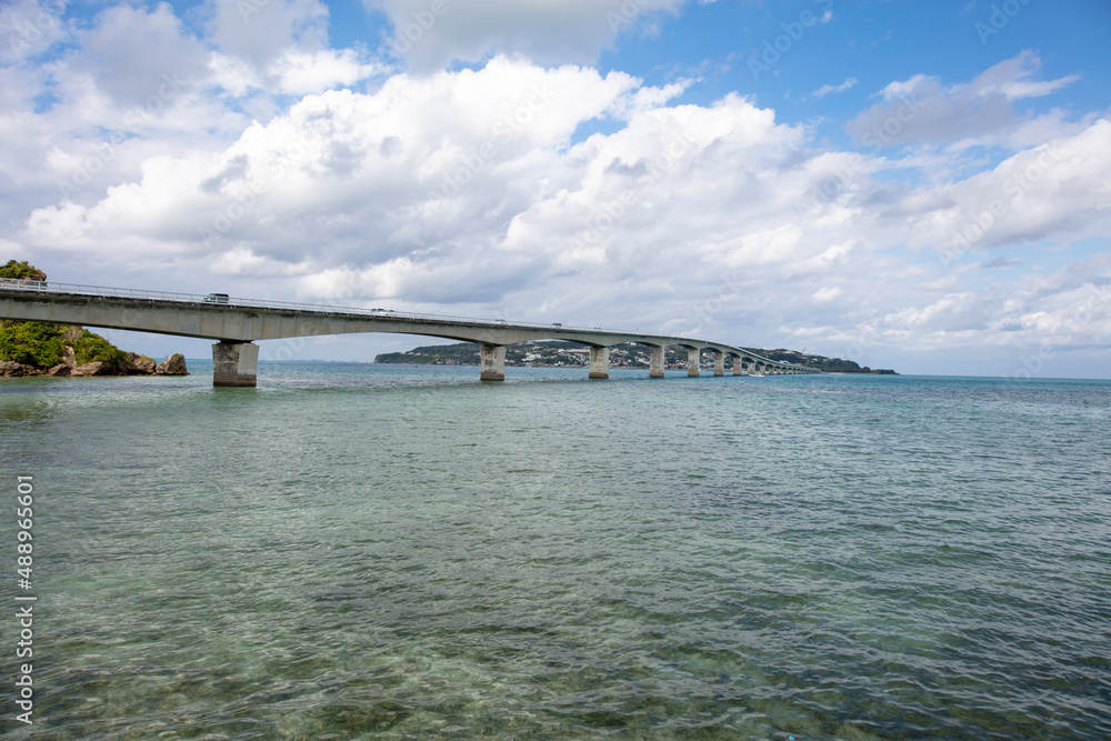 kouribridge over the sea