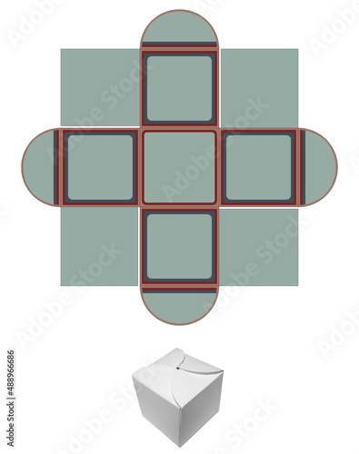 petal box (cube)