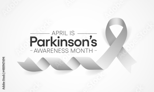 Parkinson's Disease awareness month is observed every year in April, is a brain disorder that leads to shaking, stiffness, and difficulty with walking, balance, and coordination. Vector illustration