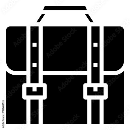 SATCHEL glyph icon,linear,outline,graphic,illustration