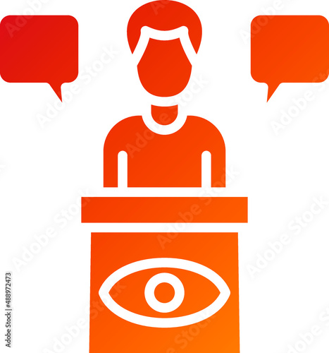 Eye Witness Icon Style