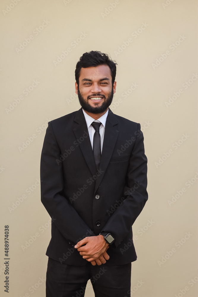 portrait of a young businessman portrait of a young businessman