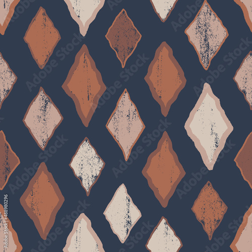 Hand drawn seamless texture...