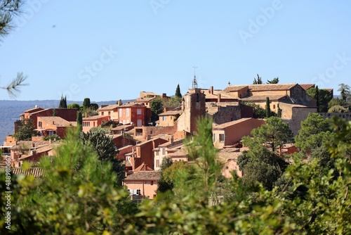 view of the town