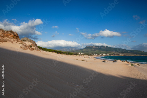 Dunes in Bolonia, Andalusia, Spain.