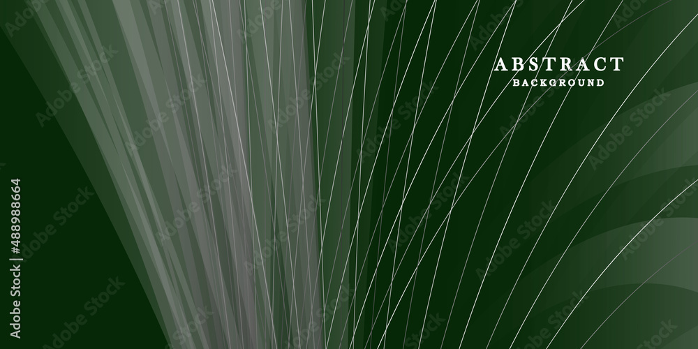 Obraz premium Green and white background vector