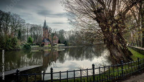 Demeure féerique à Bruges en Belgique photo