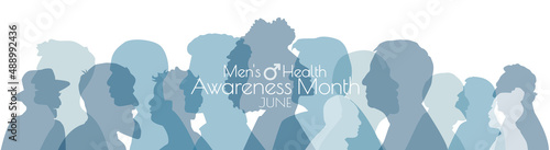 Men's Health Awareness Month banner.