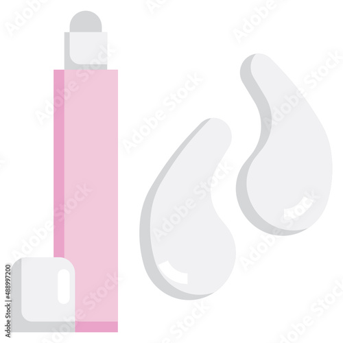 EYE PATCHES flat icon,linear,outline,graphic,illustration
